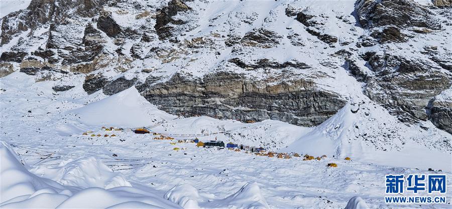 （2020珠峰高程測量）（3）冰雪世界的前進營地